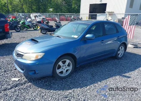 2009 Subaru Impreza 2.5Gt из США, поврежденный, VIN JF1GH74609H815480